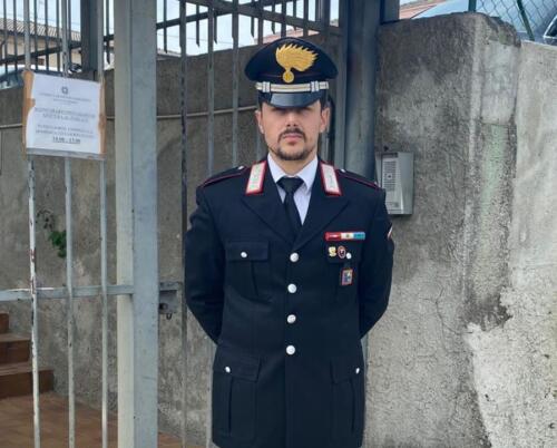 Il maresciallo ordinario Gabriele Adinolfi nuovo comandante della stazione dei carabinieri di Montodine