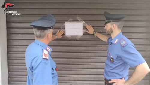 Carabinieri: locale chiuso ad Agnadello, denuncia per ricettazione di auto a Montodine