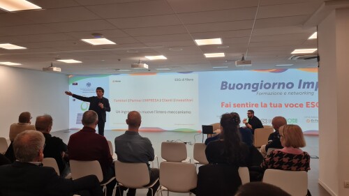 Primo appuntamento di Buongiorno Impresa dedicato alle politiche di sostenibilità, responsabilità sociale e gestione trasparente ed etica per le aziende