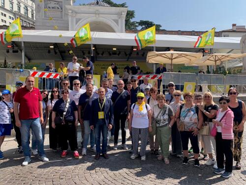 Tanti cremonesi al villaggio Coldiretti di Udine