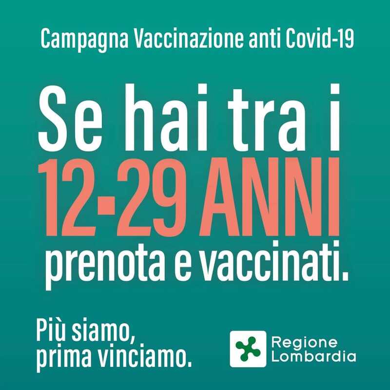 Dalle 23 del 2 giugno via alle prenotazioni dei vaccini in Lombardia per i 12-29enni