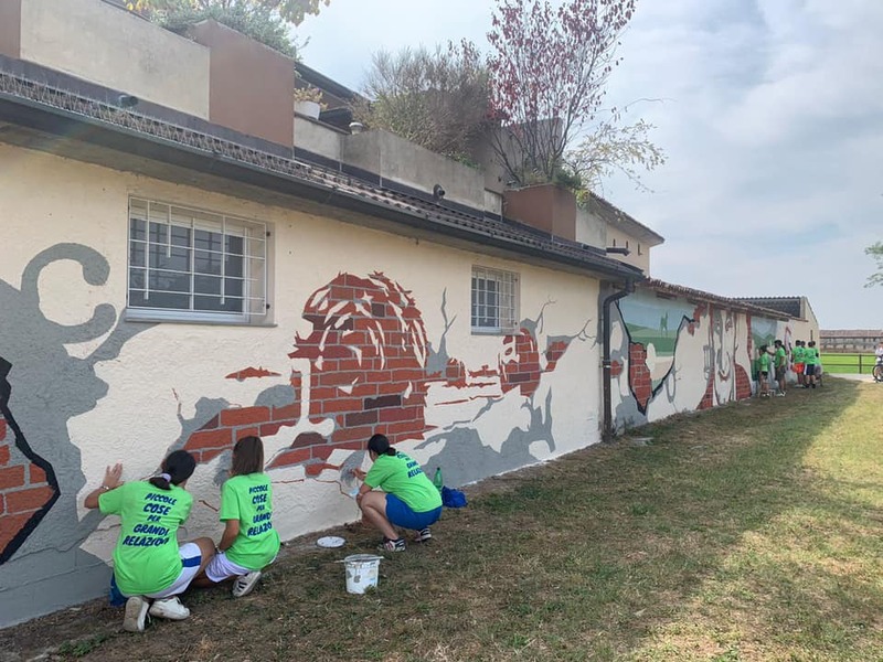 Festa del Volontariato al Boschetto: inaugurati parco e murale per Romolo