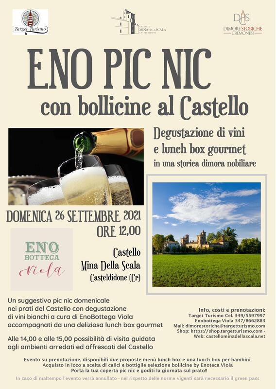 Il Castello Mina della Scala propone un "ecopicnic" di inizio autunno