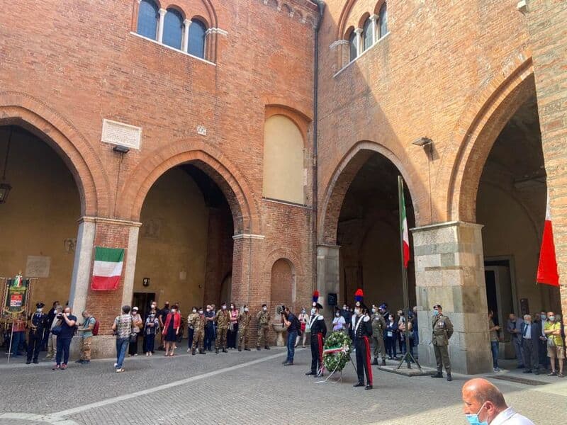 Festa del 2 giugno in cortile Federico II: celebrazione ridotta ma sentita
