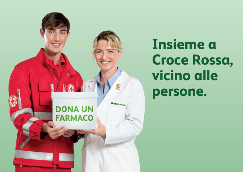 Croce Rossa e Lloyds si alleano per raccogliere farmaci destinati ai più bisognosi 