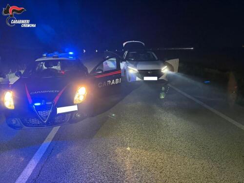 Folle inseguimento da Soncino a Fontanella, quasi 20 km, arrestato per resistenza a pubblico ufficiale