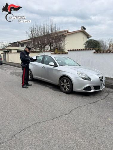 Raffica di operazioni dei carabinieri di Crema, fra auto rubate e reati legati al mondo degli stupefacenti