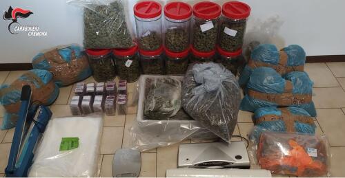 Arrestato a Crema per detenzione ai fini di spaccio di ben 16 kg di Hashish e marijuana