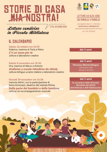 Ripartito il progetto di promozione alla lettura alla Piccola Biblioteca: protagonisti i genitori ora costituiti in associazione