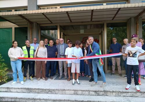 Inaugurata la rinnovata scuola secondaria di primo grado "Virgilio"