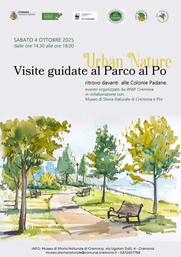 Sabato 4 ottobre visite guidate al parco al Po
