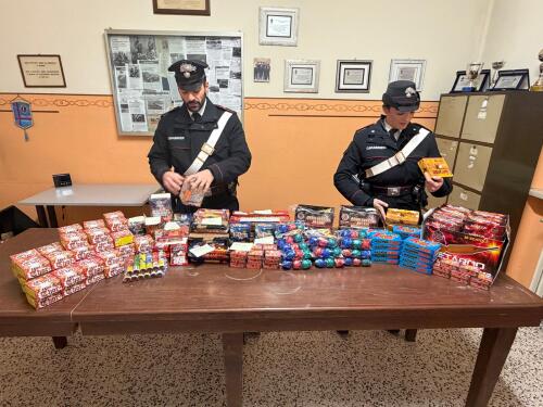 I carabinieri denunciano esercente di Soresina per vendita di petardi senza autorizzazione