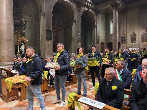 Coldiretti Cremona, grande partecipazione alla giornata provinciale del Ringraziamento a Pandino