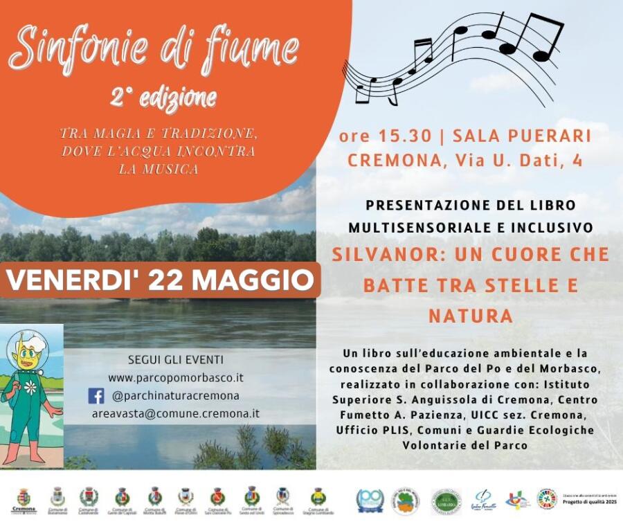 Il 22 maggio in sala Puerari presentazione del libro Silvanor: un cuore che batte fra stelle e natura per conoscere meglio parco Po e del Morbasco