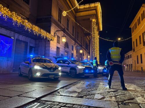 Venerdì notte di controlli della polizia locale allo scopo di ridurre gli incidenti stradali 
