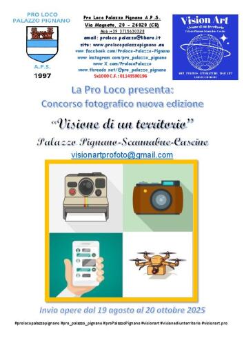 "Visione di un territorio": concorso fotografico dedicato al territorio di Palazzo Pignano e Scannabue
