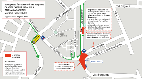 Novità per il cantiere di via Bergamo: ecco l'aggiornamento dell'assessore Zanacchi