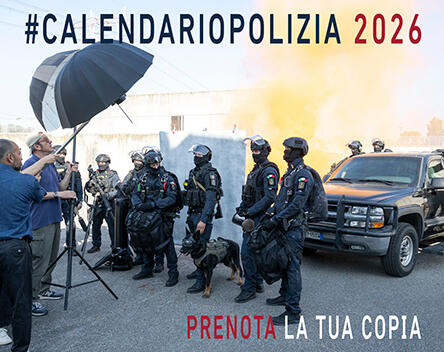 La polizia di stato presenta il suo calendario 2026