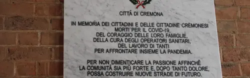 Giornata nazionale in memoria delle vittime del covid: celebrazione il 18 marzo in cortile Federico II
