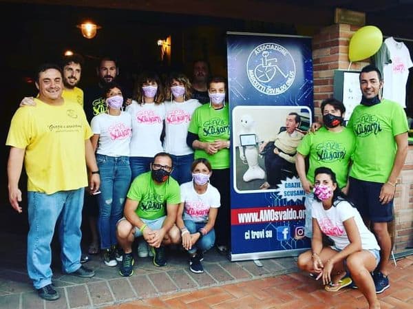 L'associazione "Amo" (Marcotti Osvaldo) dona un gioco inclusivo da installare al Parco al Po