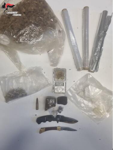 Cremona, i carabinieri arrestano 31enne per spaccio di droga