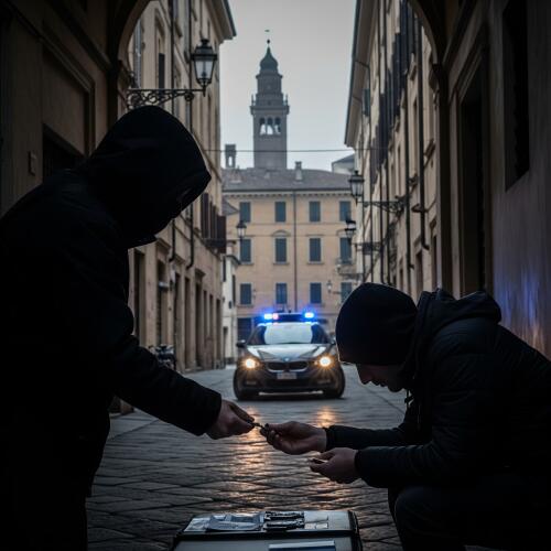 La polizia di stato arresta un 50enne cremonese per spaccio di stupefacenti (colto in flagranza)