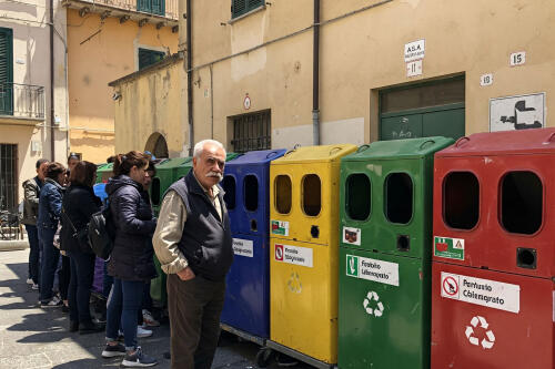 Contingentati gli accessi a piattaforme e centri di raccolta rifiuti