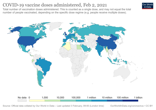 Come sta andando la campagna vaccini nel mondo: bene Uk e Israele, gli altri (Italia compresa) devono cambiare passo