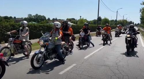 Domenica 22 giugno motoraduno a Gombito di "Quelli della ruggine" in memoria di Alberto Cagni