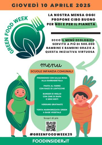 Il Comune di Cremona aderisce e promuove la Green Food Week