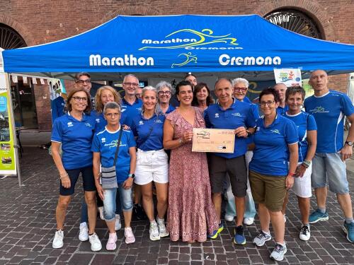 Il Marathon Cremona consegna il ricavato della camminata del 21 giugno a Futura Onlus