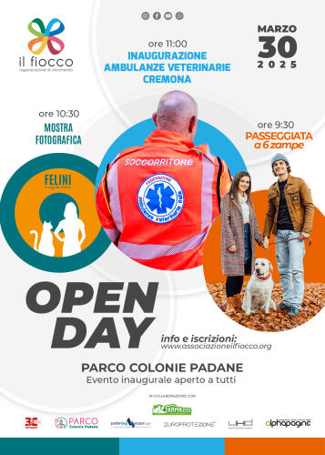 Open Day: inaugurazione Ambulanze Veterinarie Cremona