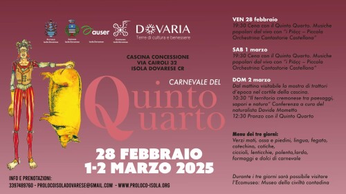 Isola Dovarese ripropone il Carnevale del Quinto Quarto