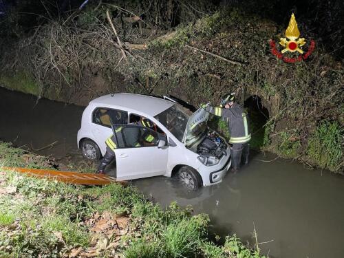 Incidente stradale sulla provinciale all'altezza di Romanengo, due feriti