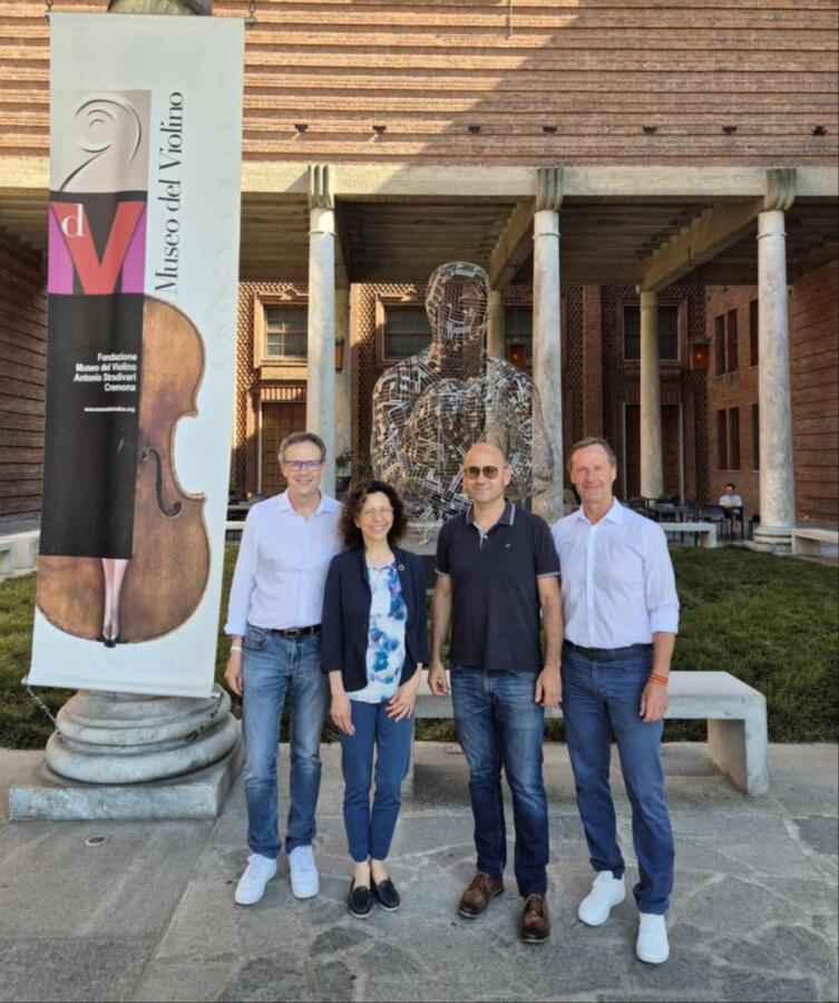 Inaugurata collaborazione fra Avis Cremona e Museo del Violino