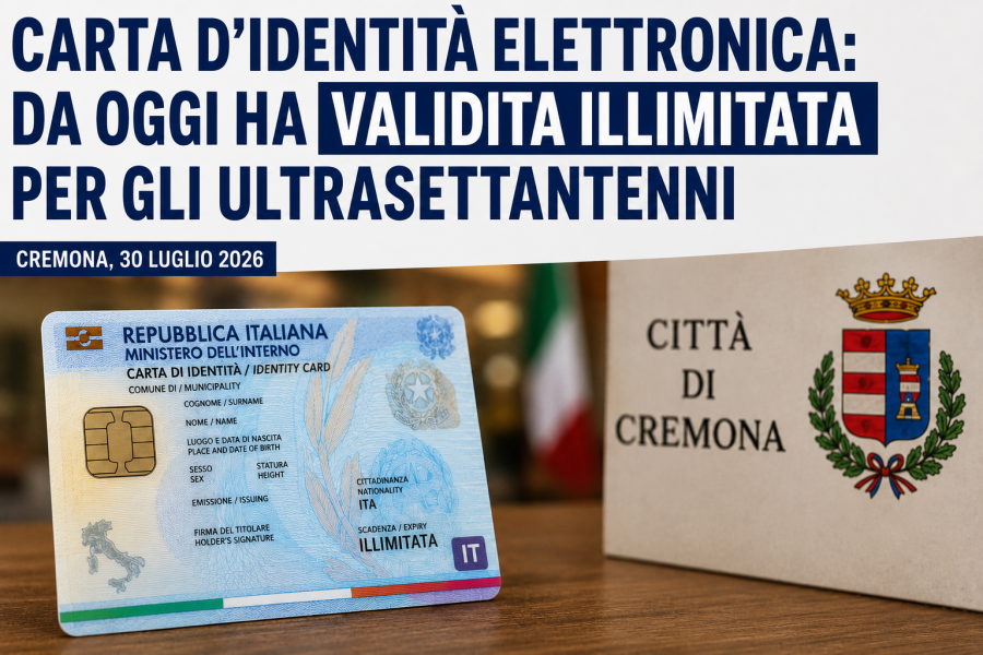 Carta d'identità elettronica: da oggi validità illimitata per gli ultrasettantenni (ma non per tutto)