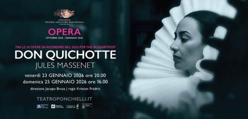 Operatalk, dialoghi sul presente: lo psicoterapeuta Ivan Paterlini e il giornalista Alberto Mattioli parleranno di Don Quichotte