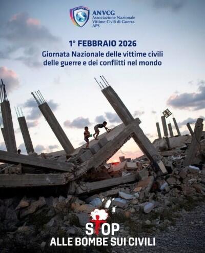 Il comune aderisce alla giornata nazionale delle vittime civili delle guerre: il 1 febbraio illuminate di blu le finestre di palazzo comunale