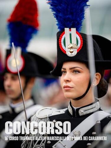 Aperta la finestra di candidatura per iscriversi al corso e diventare Allievi Marescialli dell'arma dei Carabinieri