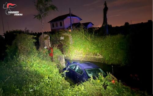 Pandino, provoca un incidente stradale in stato di ubriachezza, denunciato