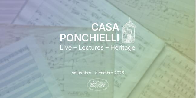 Casa Ponchielli: ciclo di eventi di livello fino a dicembre