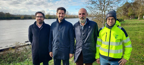 Novità nella situazione dei lavori al ponte di San Daniele Po
