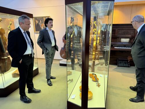 Si conclude con un concerto dello Stradivari Golden Bell la visita istituzionale a Berlino del sindaco Virgilio e degli assessori Bona e Burgazzi per rafforzare i rapporti