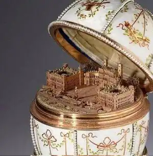 Il meraviglioso uovo Fabergé del palazzo di Gatcina